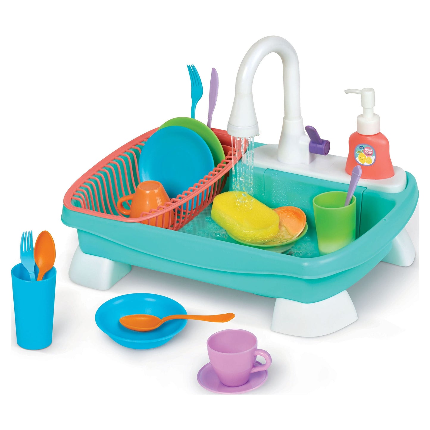 VERI CUTE Working Sink Play Set, 21 Pieces
