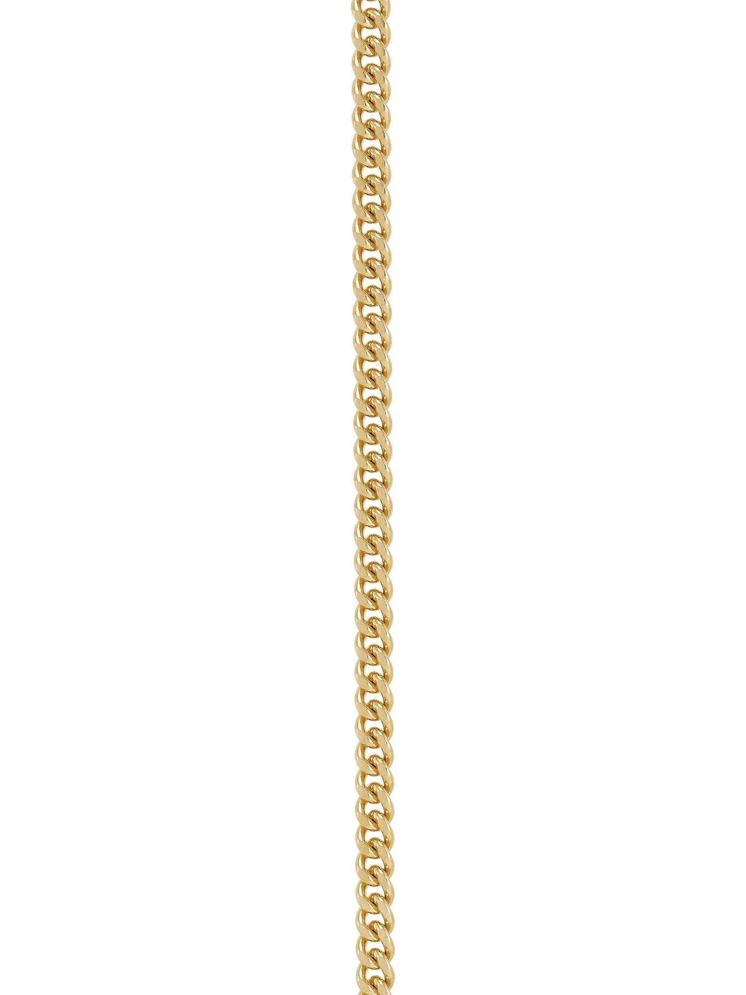 VERI HOLY. Stainless Steel Gold-Filled and Rhodium Crucifix Pendant, 24" Necklace