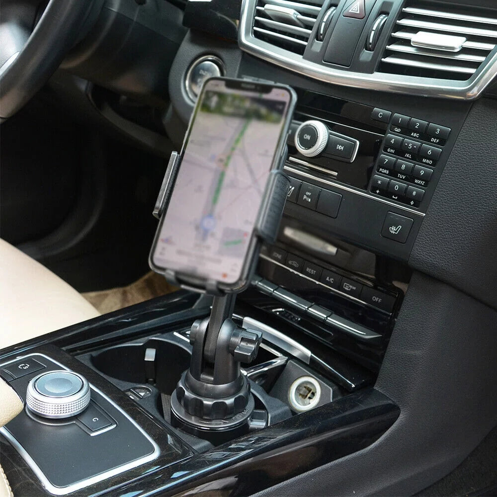 VERI COOL Car Phone Holder Mount, Phone Mount for Car Universal 360 Adjustable Phone Holder , Car Cup Holder for All Smartphones
