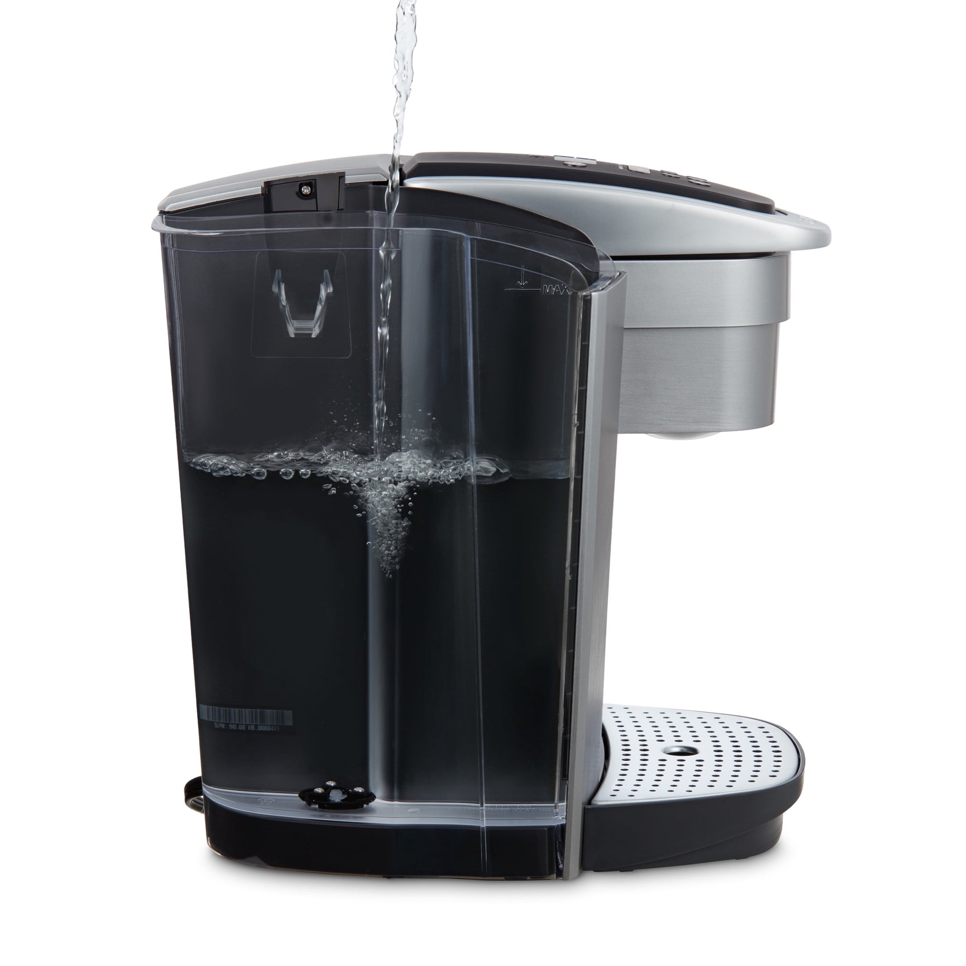 VERI COOL K-Elite Brushed Slate Single-Serve K-Cup Pod Coffee Maker