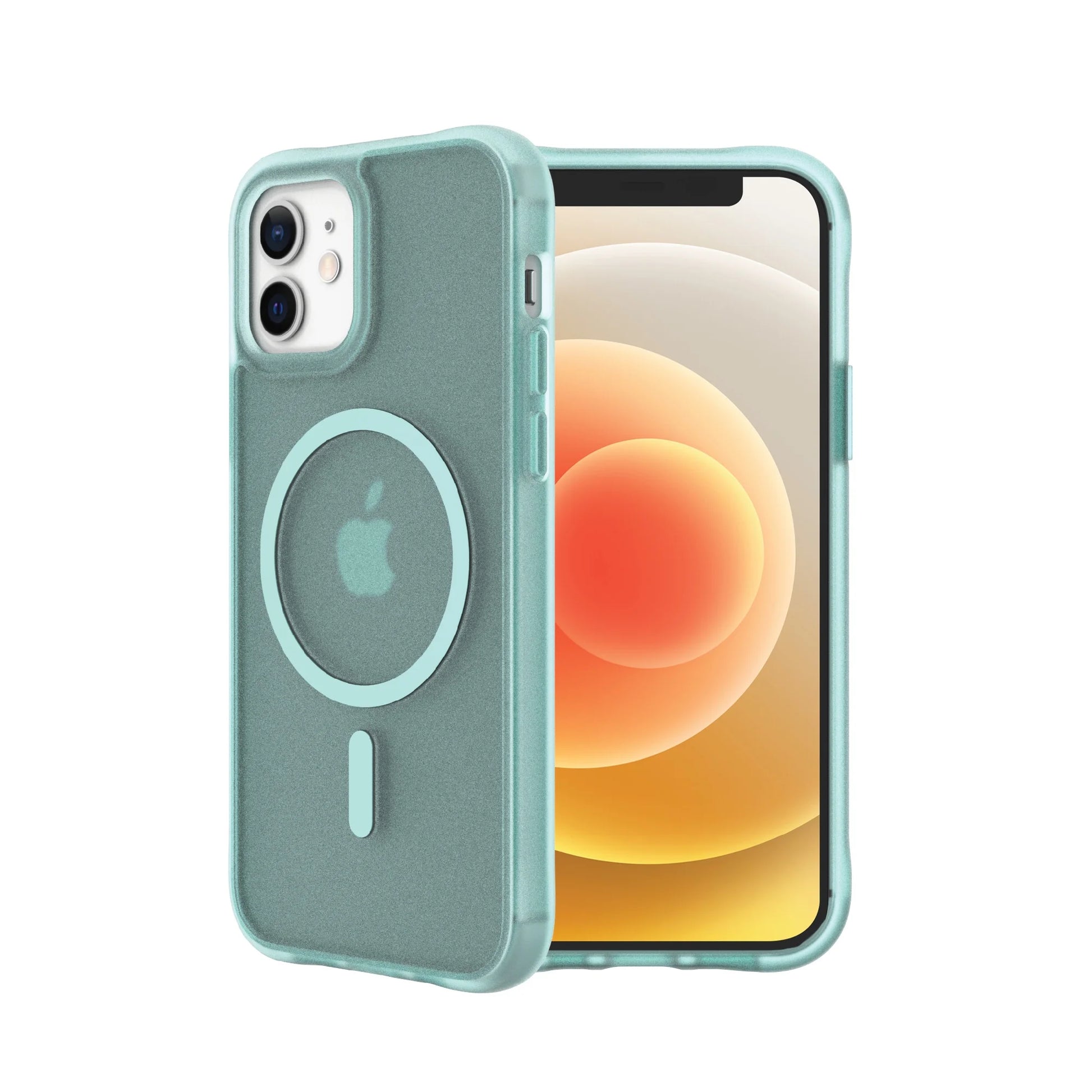 VERI COOL Magsafe Compatible Phone Case for Iphone 12 / Iphone 12 Pro - Frosted Teal