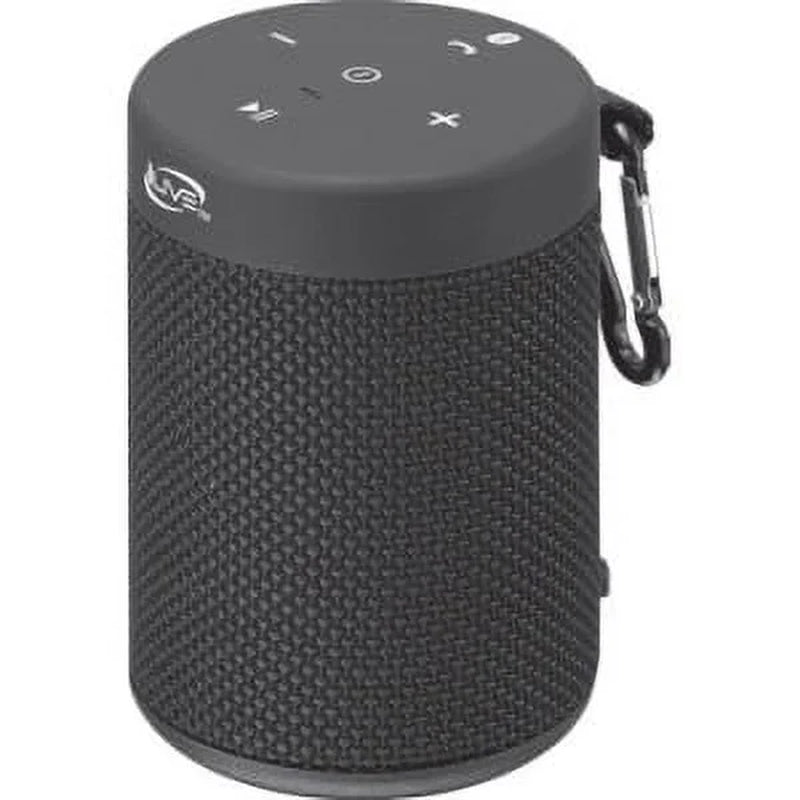 VERI CLEAR  ISBW108 Waterproof Fabric Wireless Bluetooth Speaker - Black