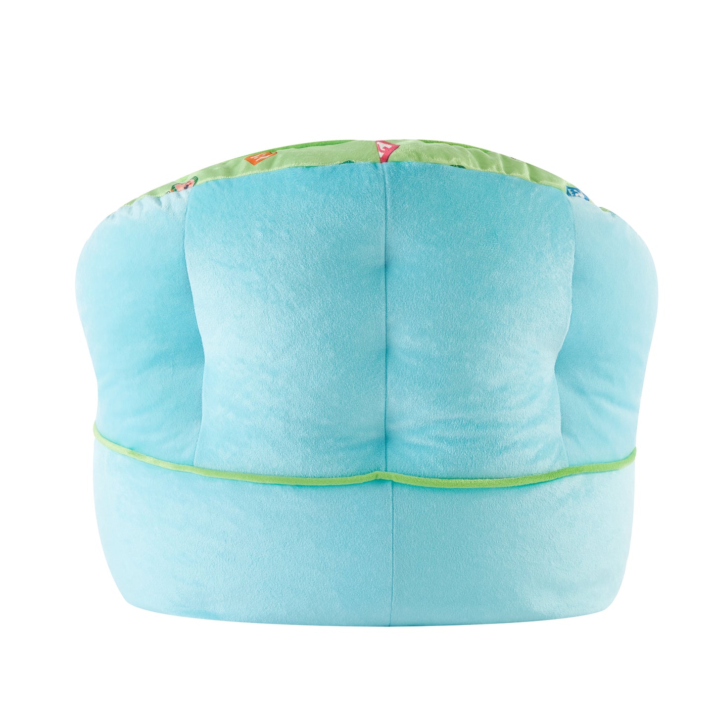 VERI CUTE Cocomelon Blue Polyester round Bean Bag, JJ, Cody, & Nina