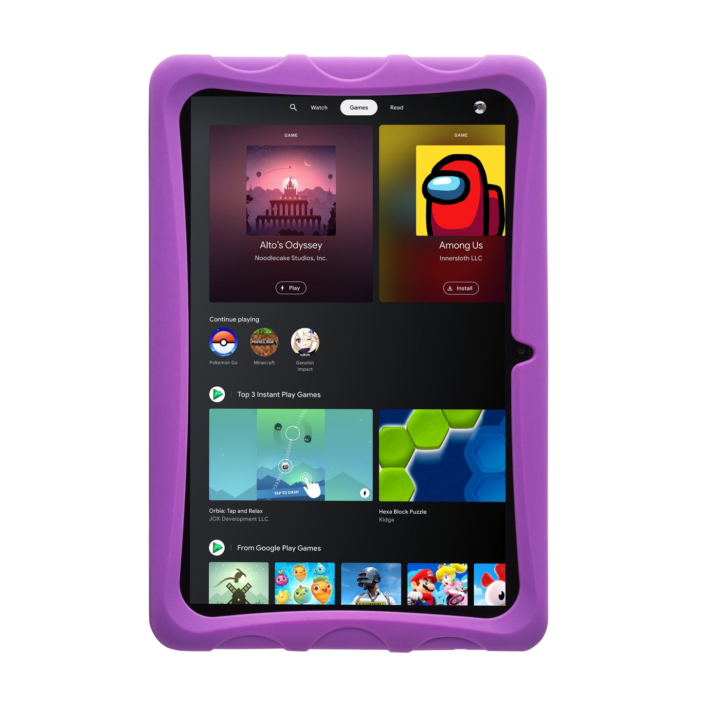VERI SMART 10.1" Kids Tablet, 32GB (2022 Model) - Violet