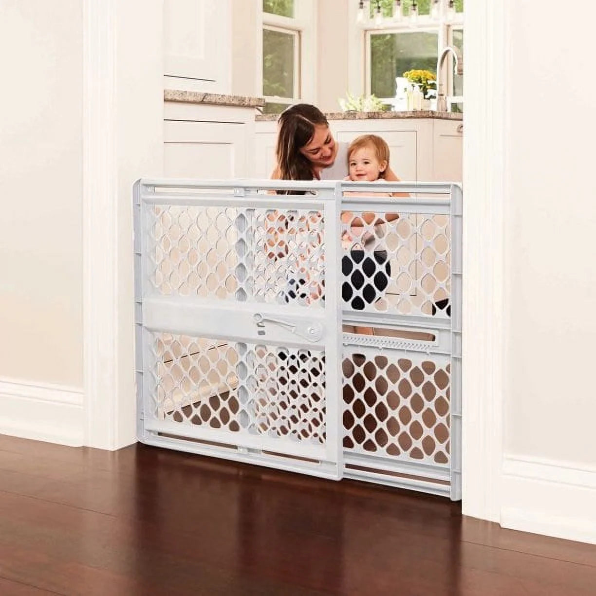VERI NICE Supergate Explorer Baby Gate - 26 to 42 Inches Wide and Stands 26 Inches Tall