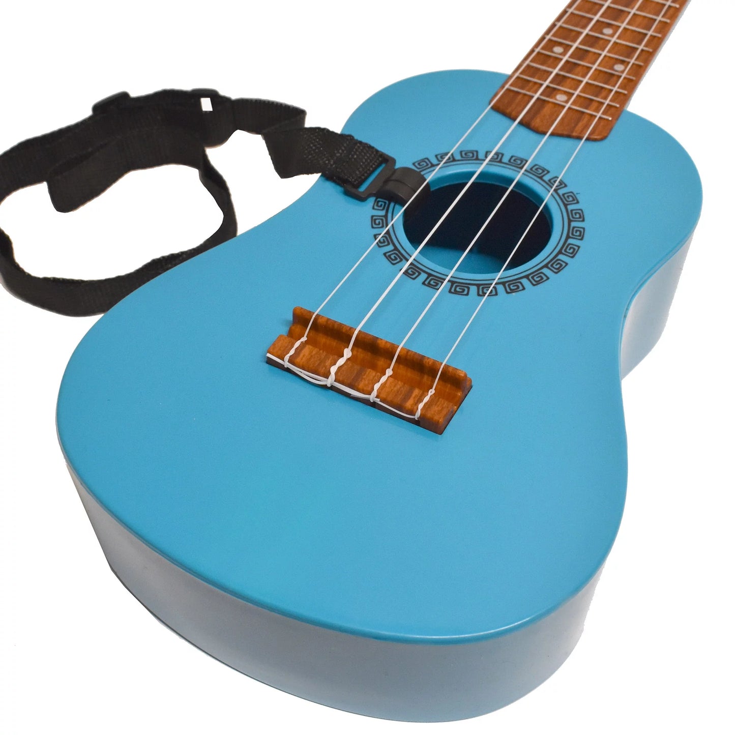 VERI MUSICAL Kako'O: 21" Professional Soprano Wooden Ukulele Set - Pacific Blue - Easy to Tune, Beginner to Advanced Players, Ages 5+
