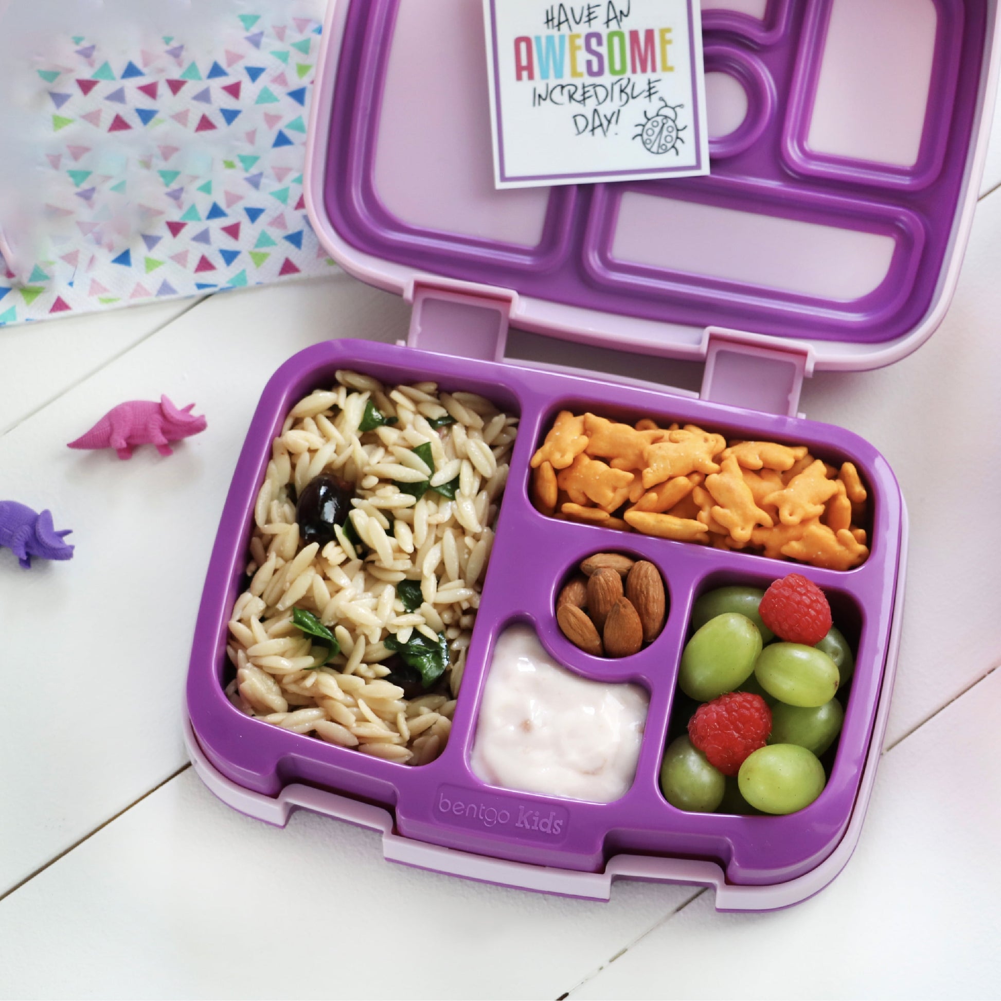 VERI FRESH Kids Lunch Box - Purple