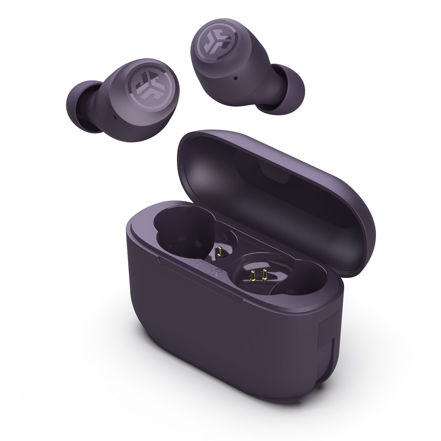 VERY SMART Go  Pop Bluetooth Earbuds, True Wireless with Charging Case, Purple