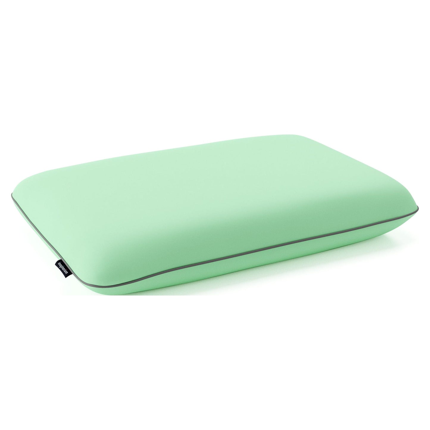 VERI SOFT Memory Foam Fun Pillow with Cool-To-The-Touch Cover, Standard/Queen, Mint Green, 1 Pack