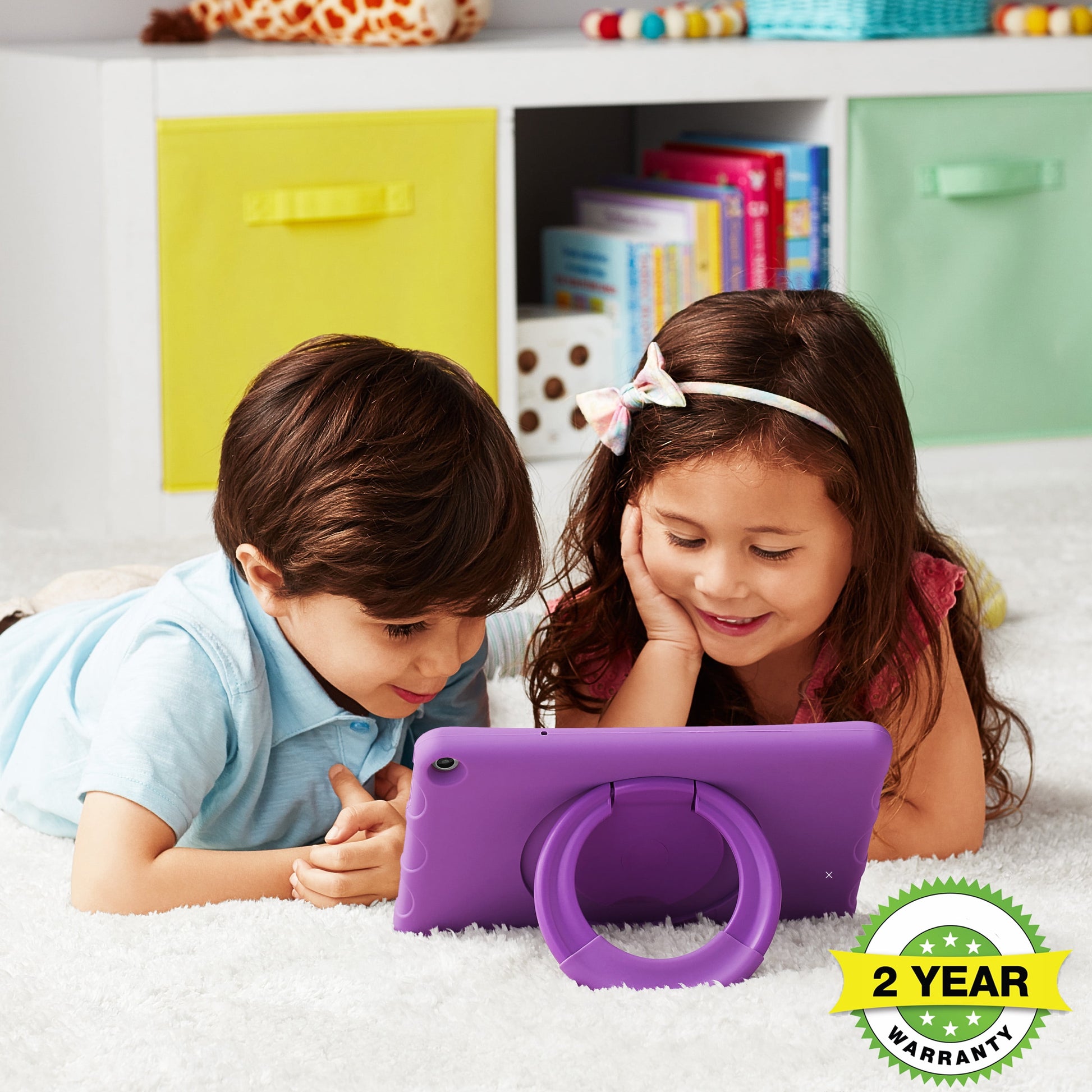 VERI SMART 10.1" Kids Tablet, 32GB (2022 Model) - Violet