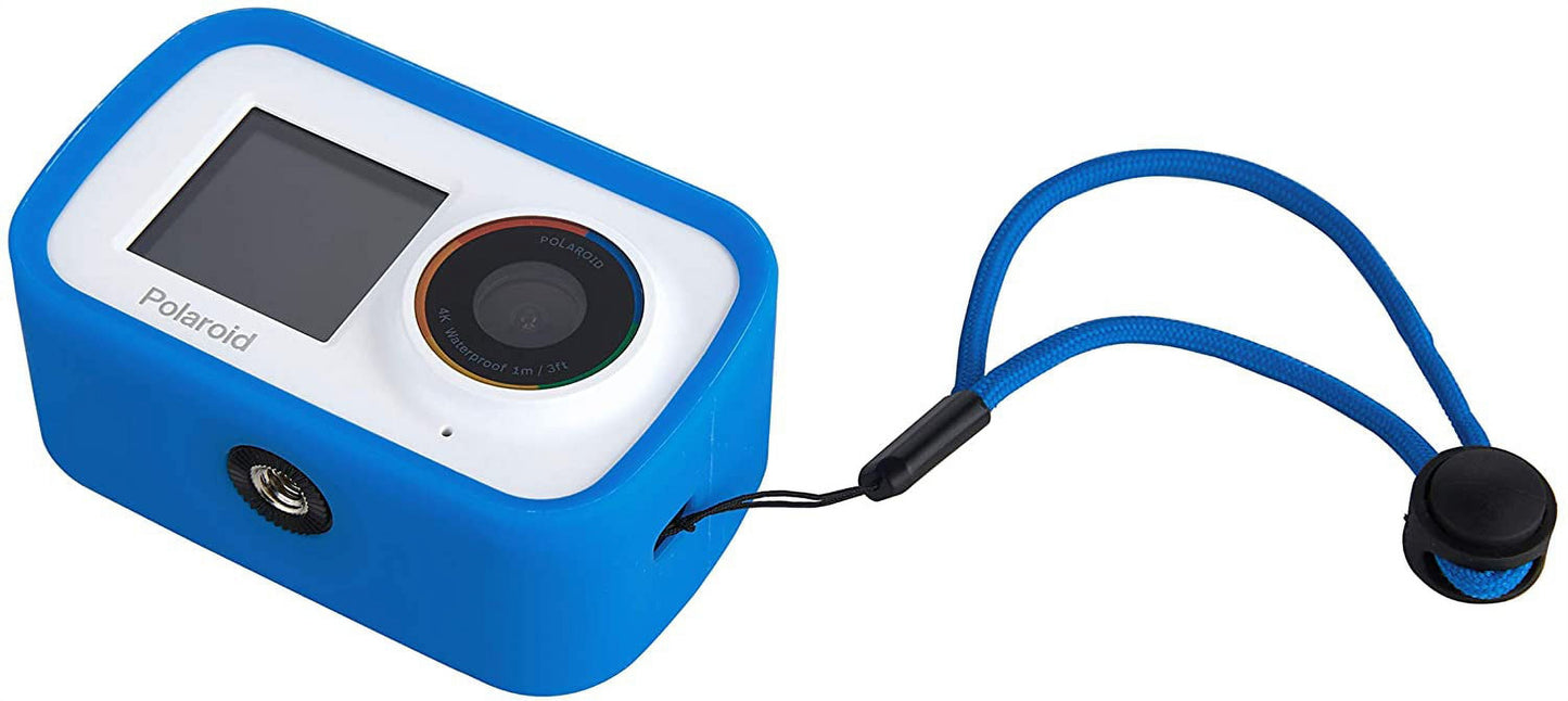 VERY COOL. Dual Screen Wifi Action Camera 4K,18MP, Waterproof, Blue and White