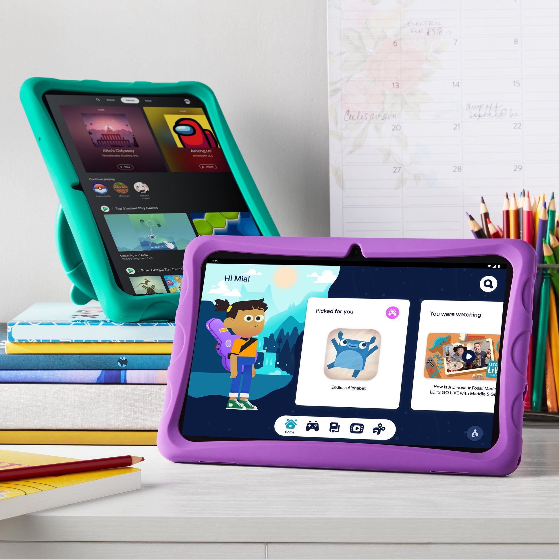 VERI SMART 10.1" Kids Tablet, 32GB (2022 Model) - Violet