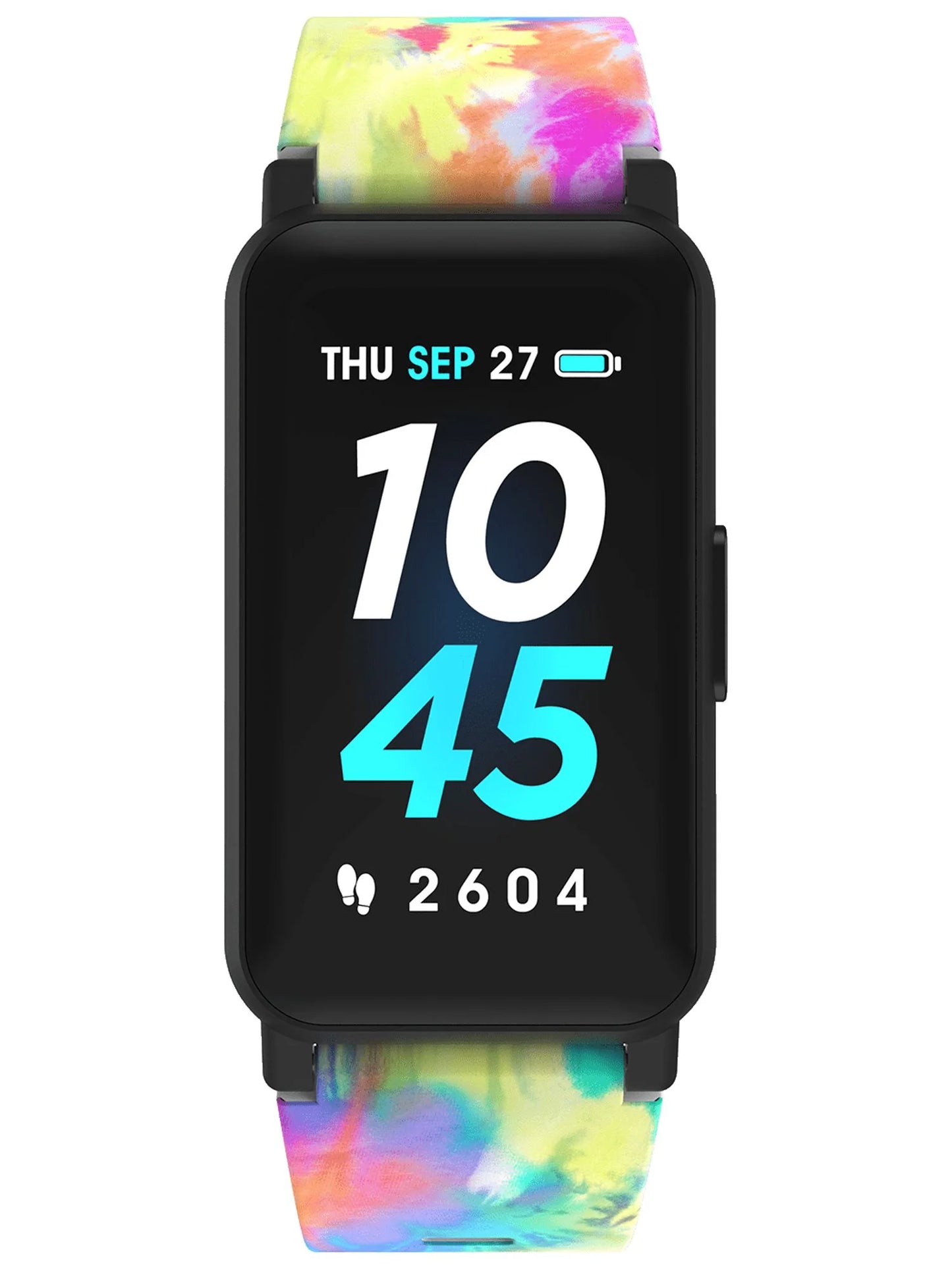 VERI SMART Active 3 Unisex Adult Smartwatch Fitness Tracker, Tie Dye, Silicone Strap