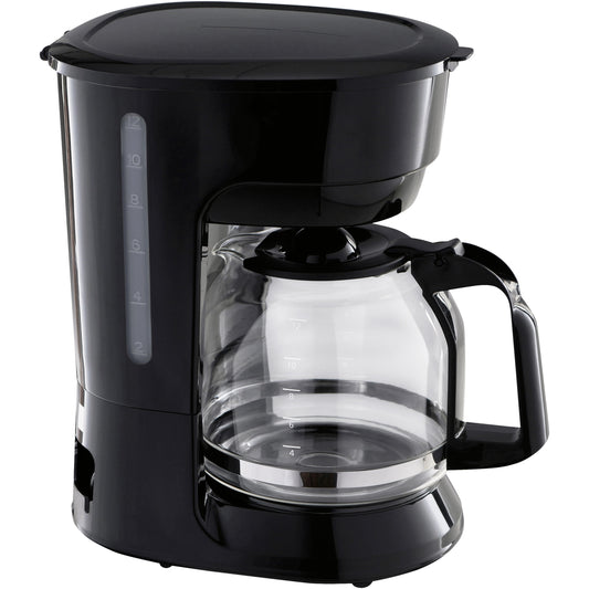 VERI COOL Black 12-Cup Coffee Maker with Removable Filter Basket