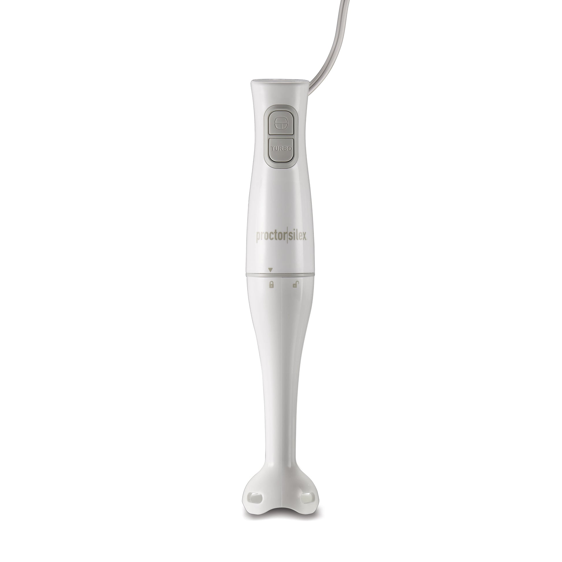 VERY HOT Electric Immersion Hand Blender with Detatchalbe Dishwasher Safe Handheld Blending Stick, White 59739