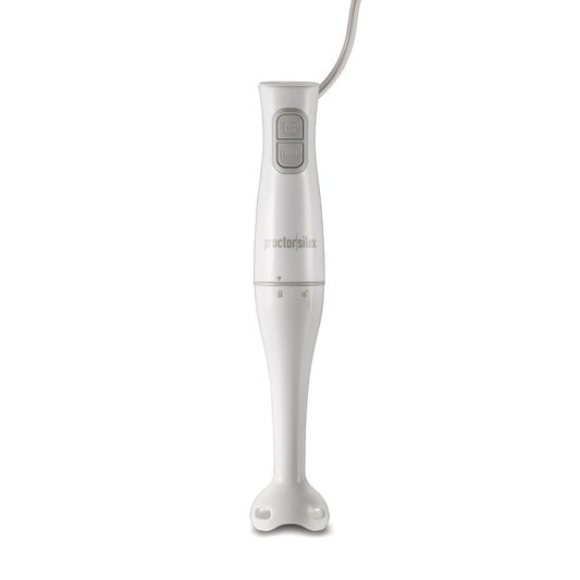 VERY HOT Electric Immersion Hand Blender with Detatchalbe Dishwasher Safe Handheld Blending Stick, White 59739