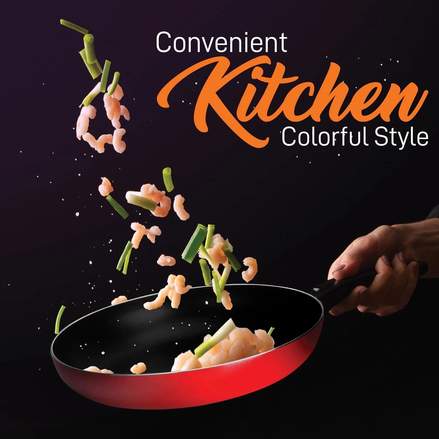 VERI HOT 15 Piece Kitchenware Pots & Pans Non-Stick Cookware Set