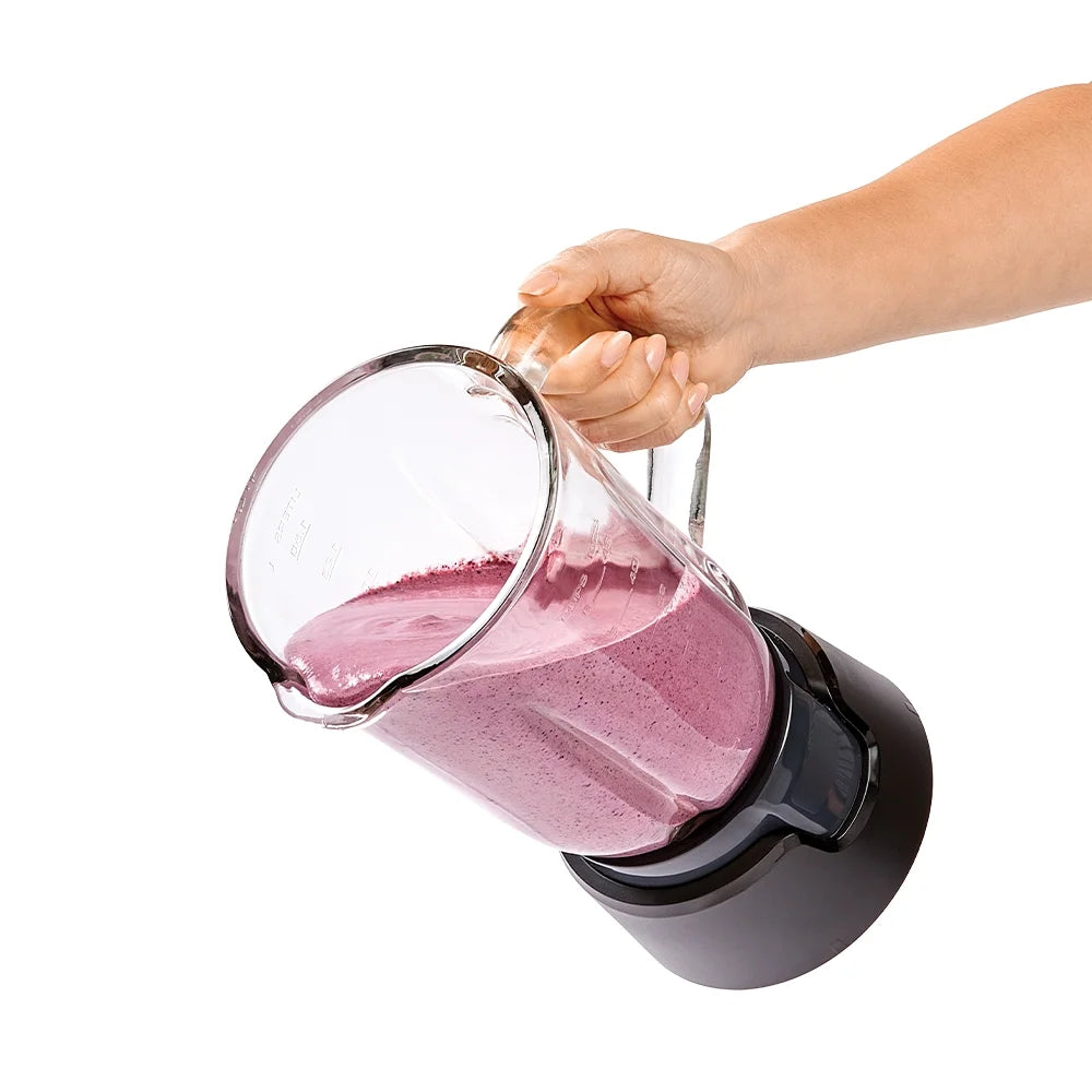 VERI FRESH “Boost Blender Plus™ 4 Speed, 800 Watts, 48-Oz Glass Jar, Black