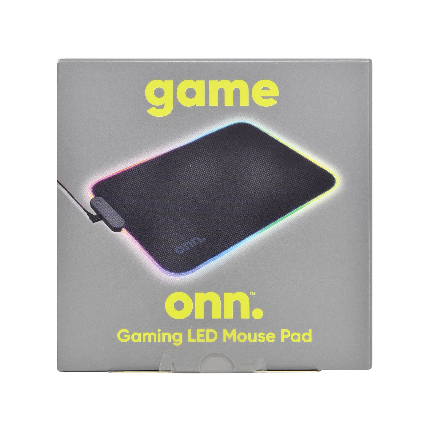VERY SMART USB Gaming LED Mouse Pad with 7 Static Light Modes and 3 Dynamic Modes, Non-Slip Rubber Base, Black