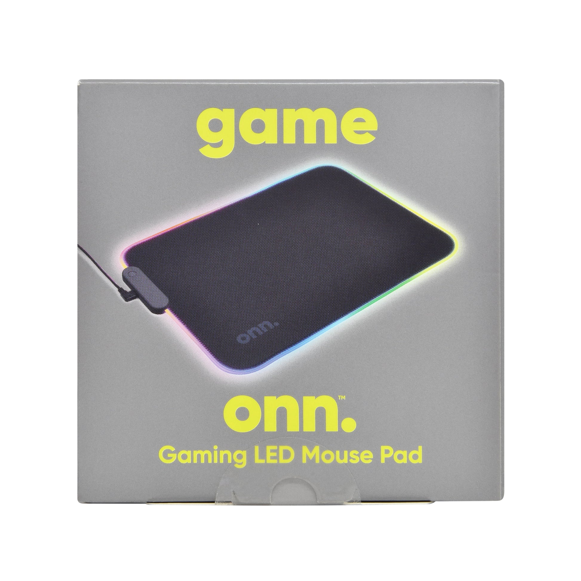 VERY SMART USB Gaming LED Mouse Pad with 7 Static Light Modes and 3 Dynamic Modes, Non-Slip Rubber Base, Black
