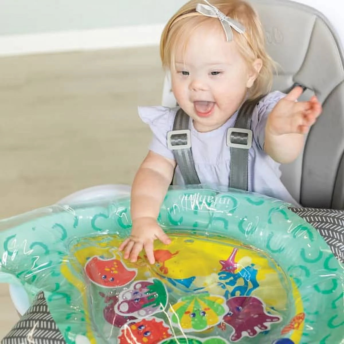 VERI CUTE Narwhal & Sea Pals Pat & Play Baby Tummy Time Play Mat, 6-12 Months