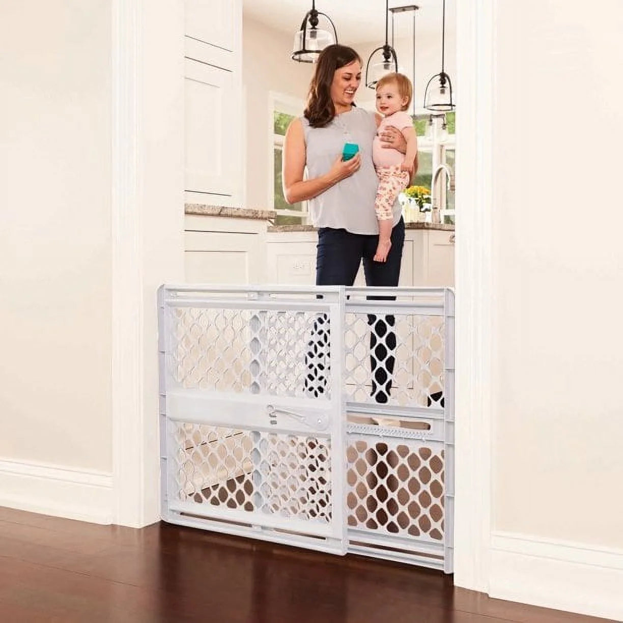 VERI NICE Supergate Explorer Baby Gate - 26 to 42 Inches Wide and Stands 26 Inches Tall