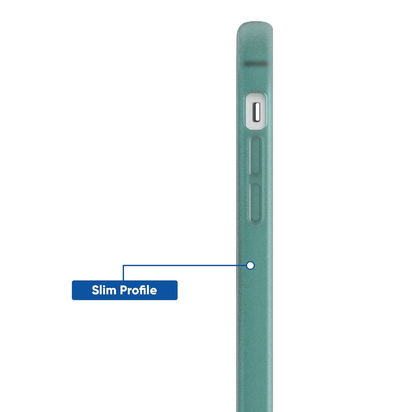 VERI COOL Magsafe Compatible Phone Case for Iphone 12 / Iphone 12 Pro - Frosted Teal