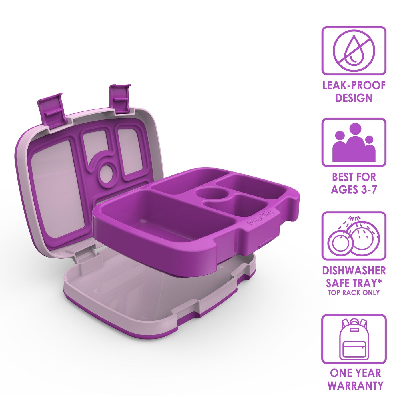 VERI FRESH Kids Lunch Box - Purple