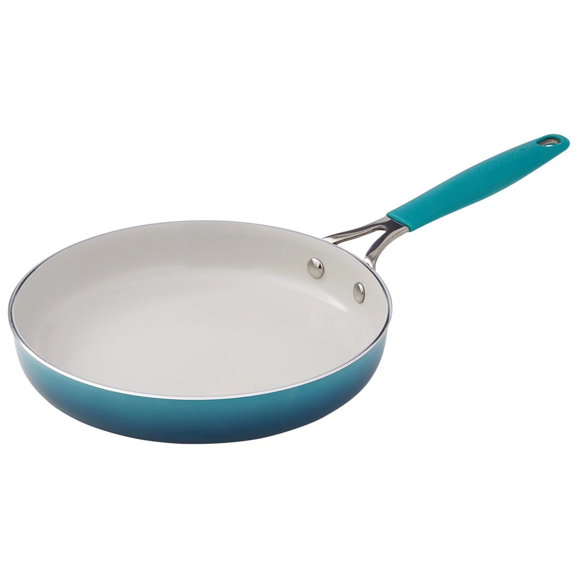 VERI NICE 25-Piece Ceramic Nonstick Aluminum Cookware Set, Ombre Teal
