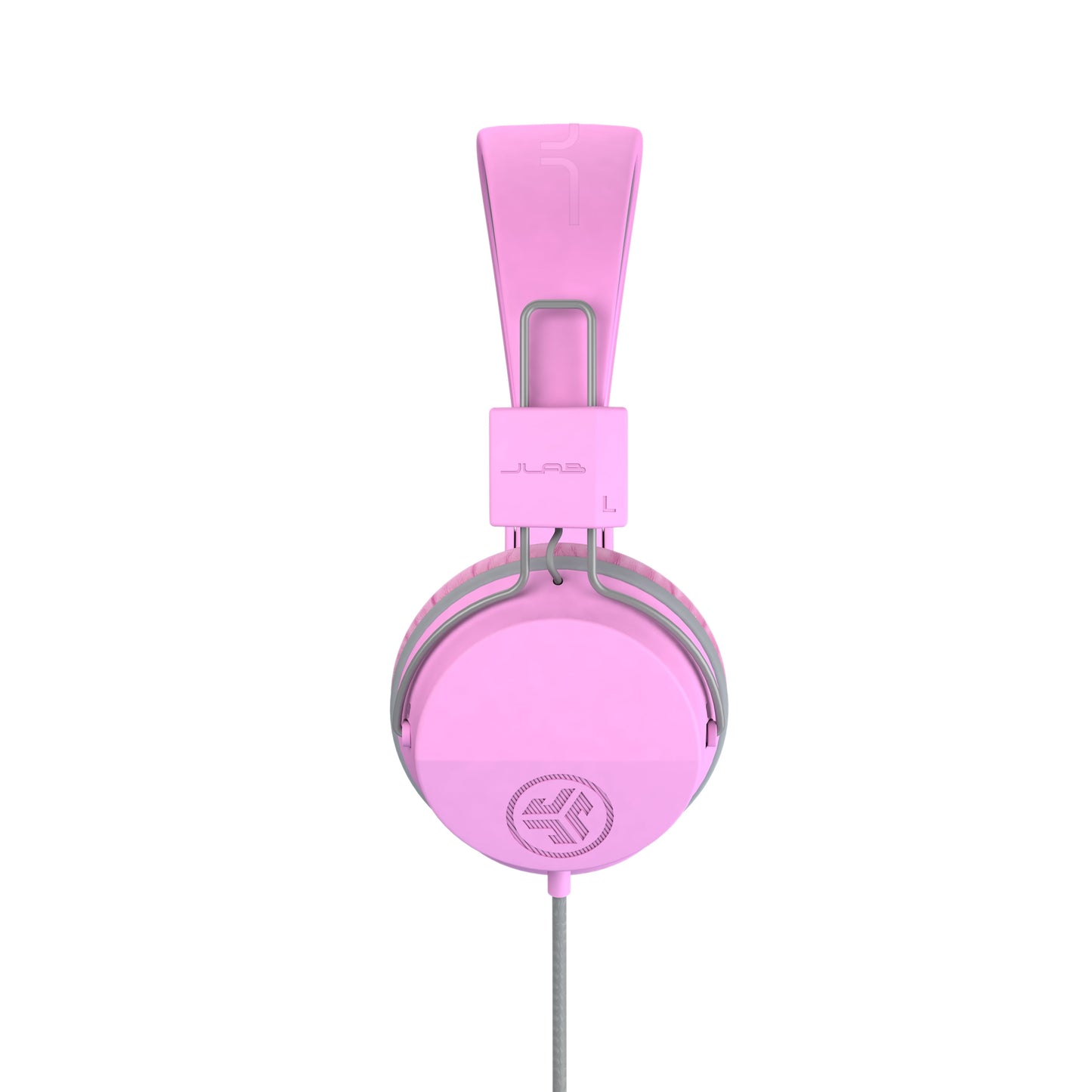VERI CLEAR Audio Jbuddies Studio On-Ear Kids Headphones with Microphone Pink