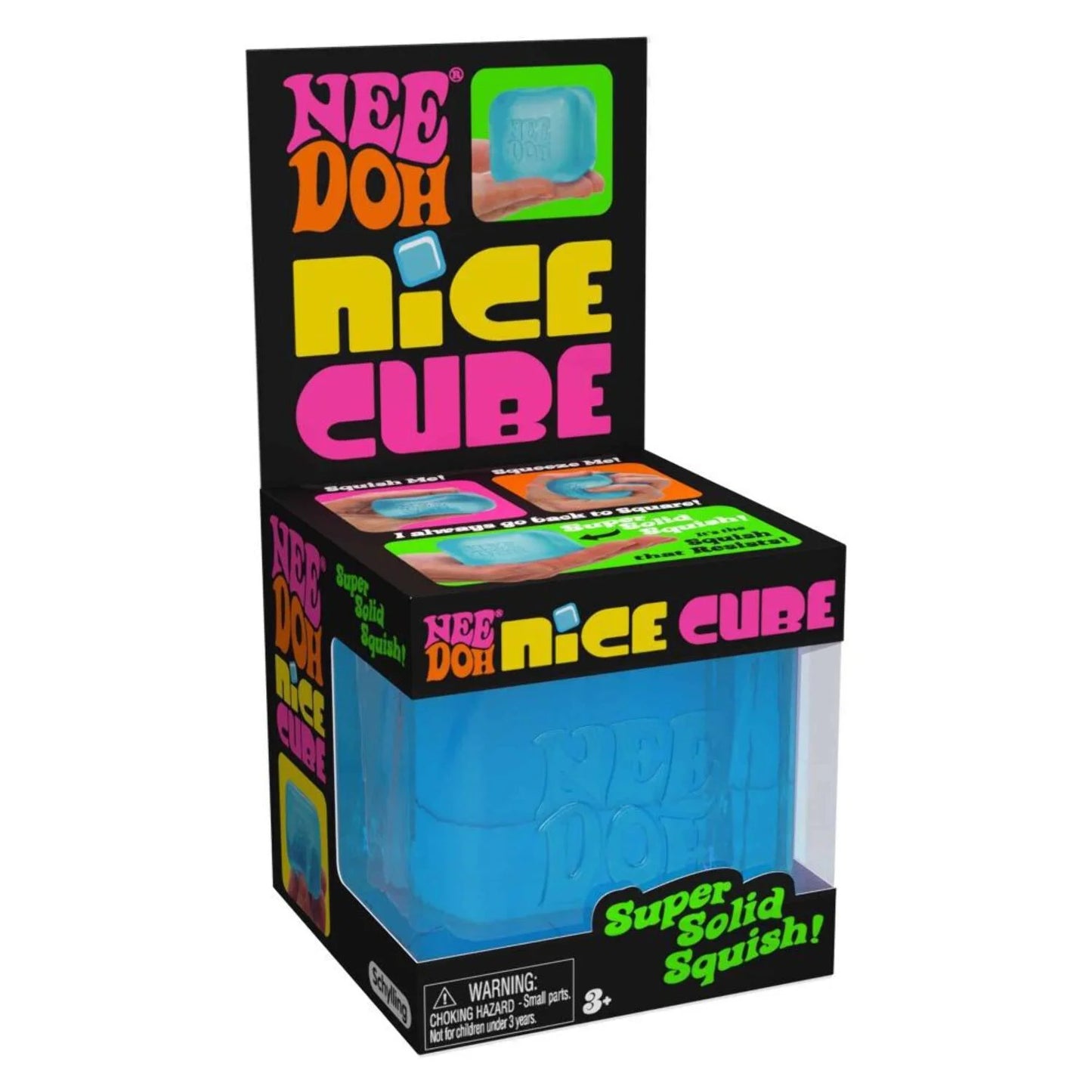 VERI COOL. Nee Doh Nice Cube Squish Toy, Multiple Colors, Ages 3+