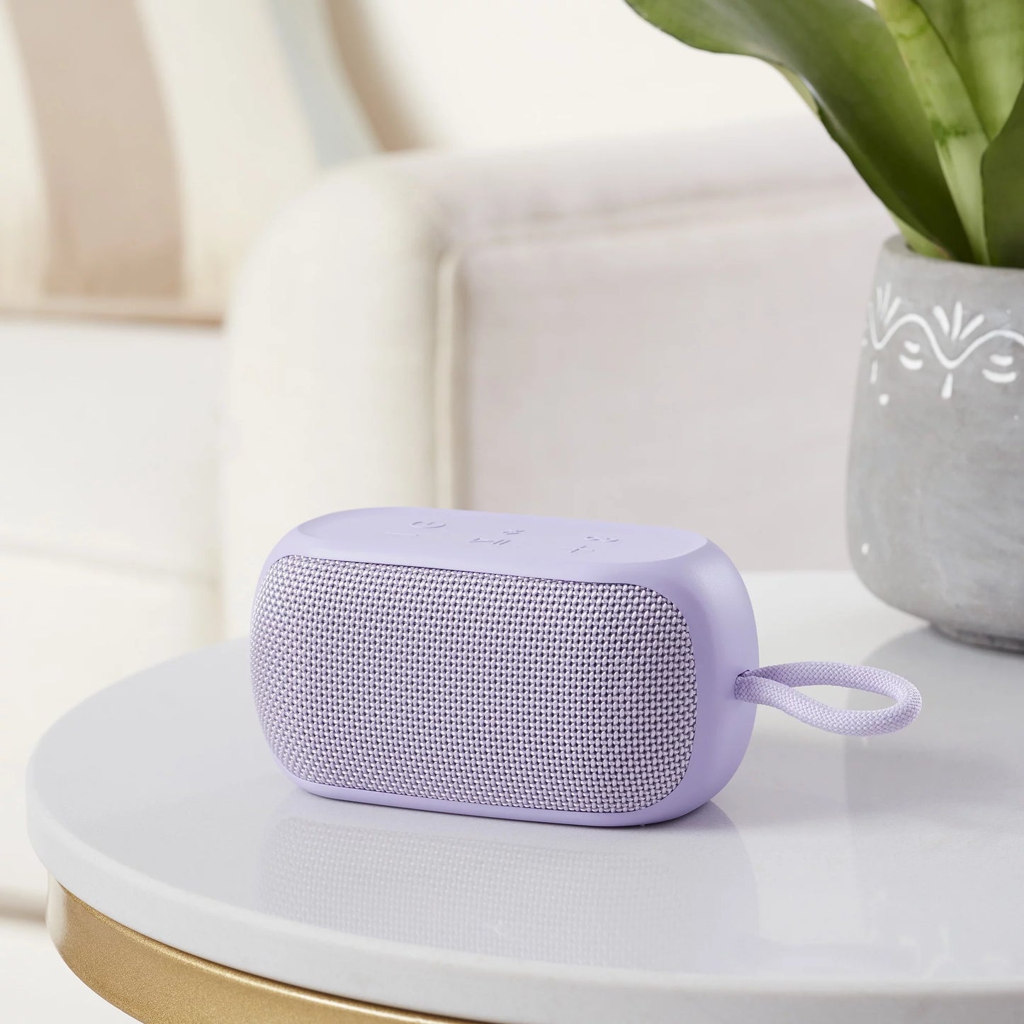 VERY SMART Small Rugged Speaker with Bluetooth Wireless Technology, Purple