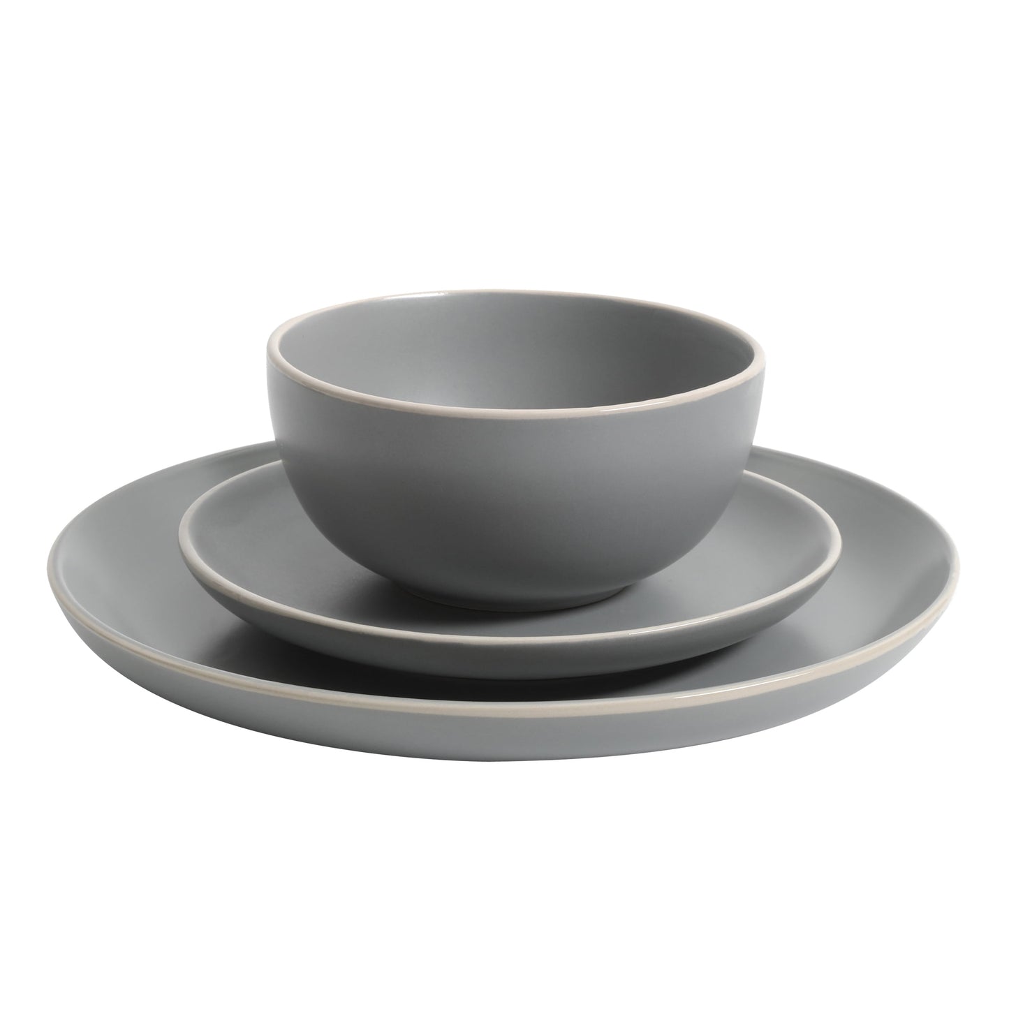 VERI FRESH Zuri Matte 12-Piece Dinnerware Set