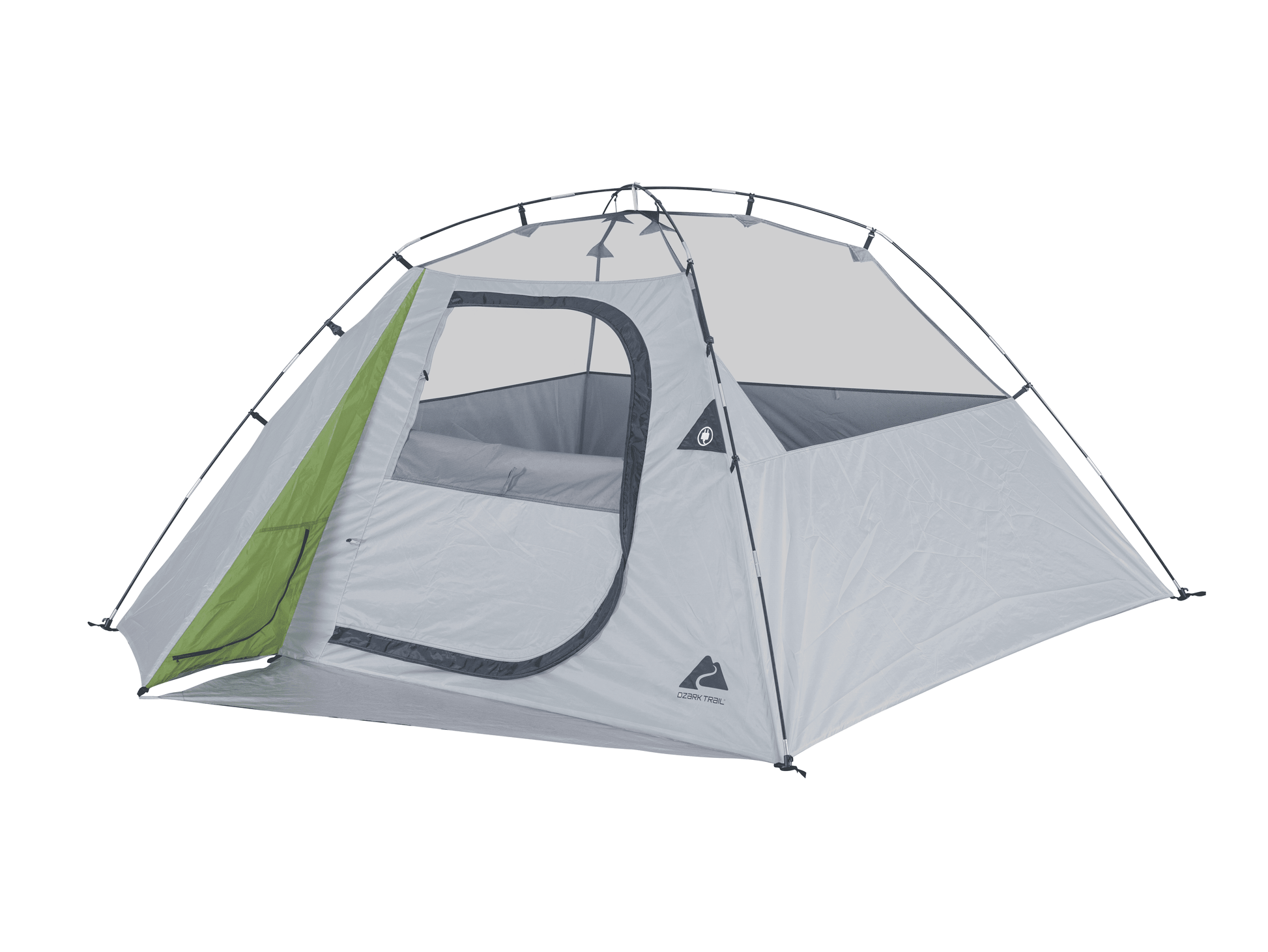 ,VERY WOODSEY. 4-Person Clip & Camp Dome Tent, 8' X 8.5'X 50”, 7.87 Lbs