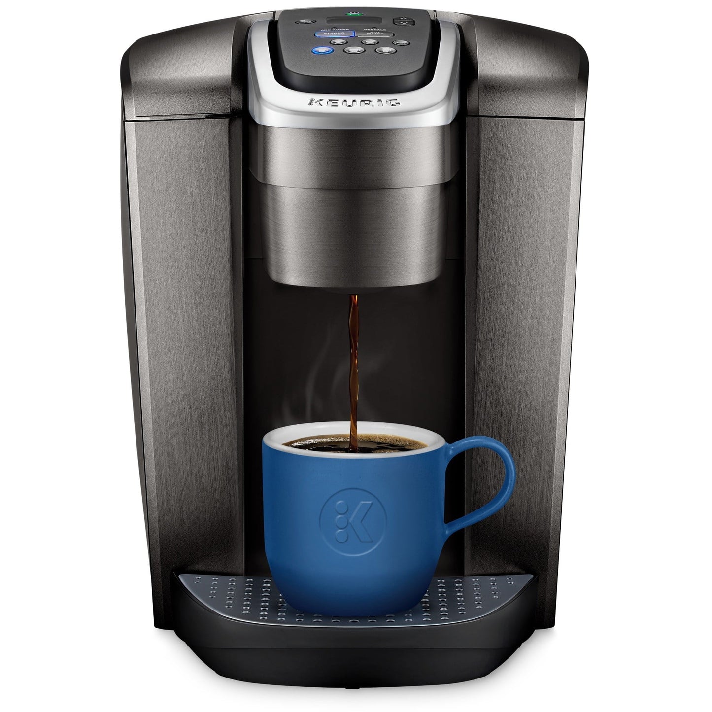 VERI COOL K-Elite Brushed Slate Single-Serve K-Cup Pod Coffee Maker