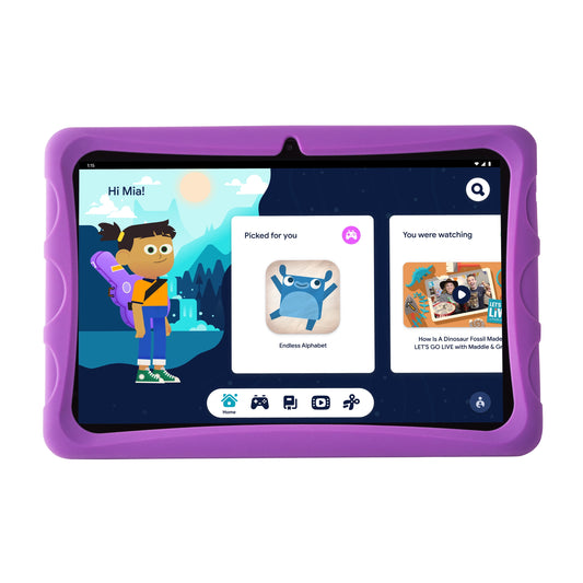 VERI SMART 10.1" Kids Tablet, 32GB (2022 Model) - Violet